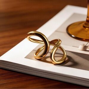 Stainless steel Statement Ring